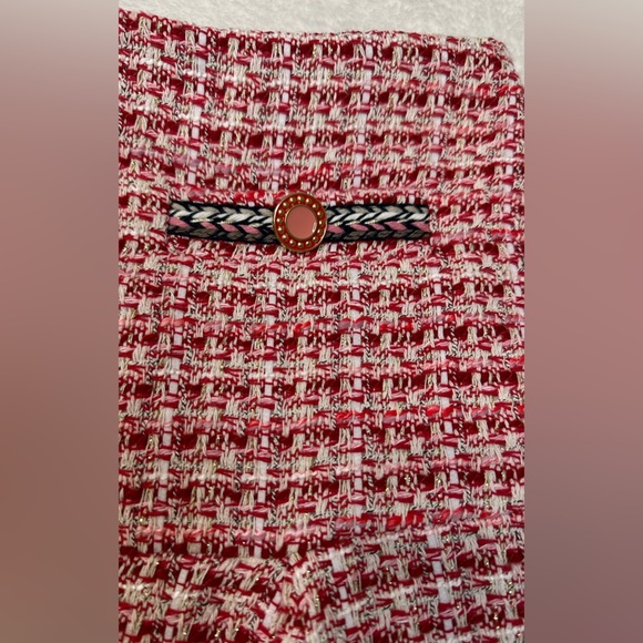 Maje Jenetia Tweed Mini Skirt - Size 42 ( US XL) - Picture 7 of 15